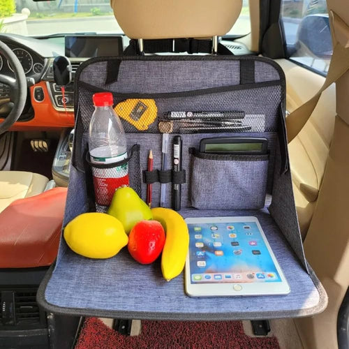 Yolzen® Araç İçi Organizer – Katlanabilir Seyahat Masası